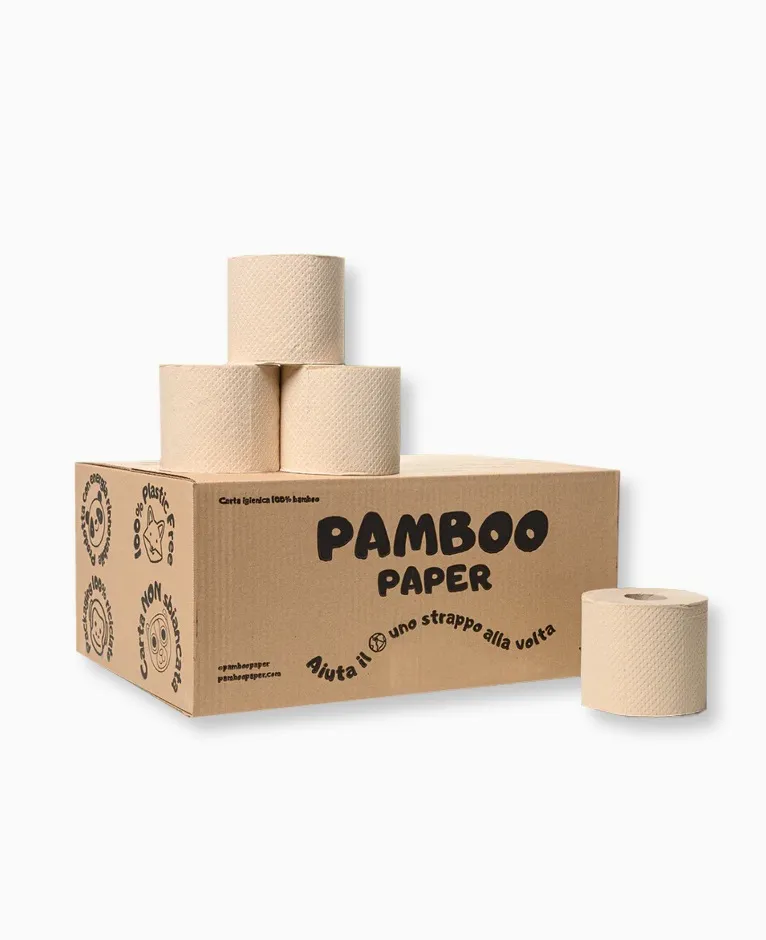 [CPQ0002400000] Carta igienica in bambù - Confezione da 24
