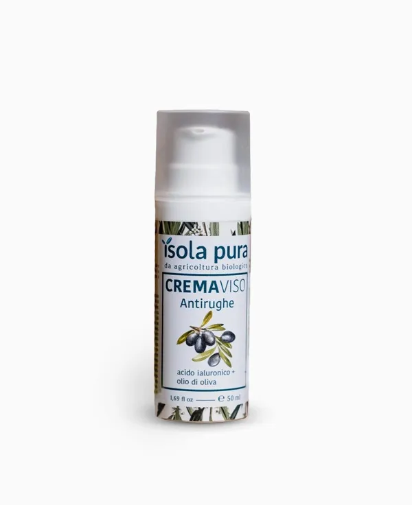 Crema viso antirughe all’olio di oliva